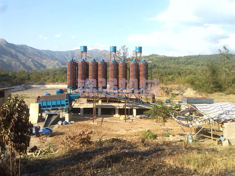 鋯鈦砂水選試驗 鋯鈦砂水選試驗